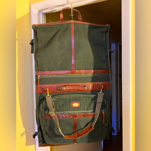 Orvis Bags Vintage Orvis Canvas And Leather Bag With Strap Travel